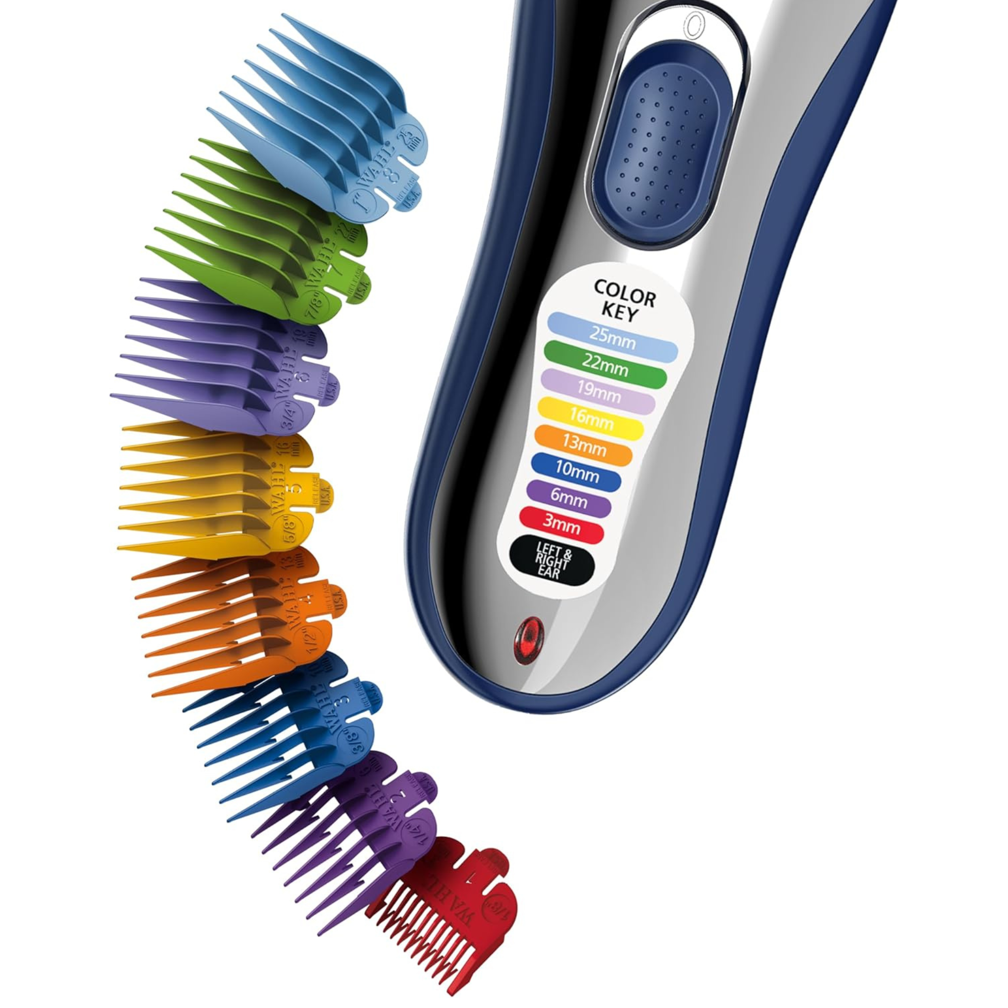 Wahl Color Pro Cordless Combo w Barber Knuckle Fade Brush