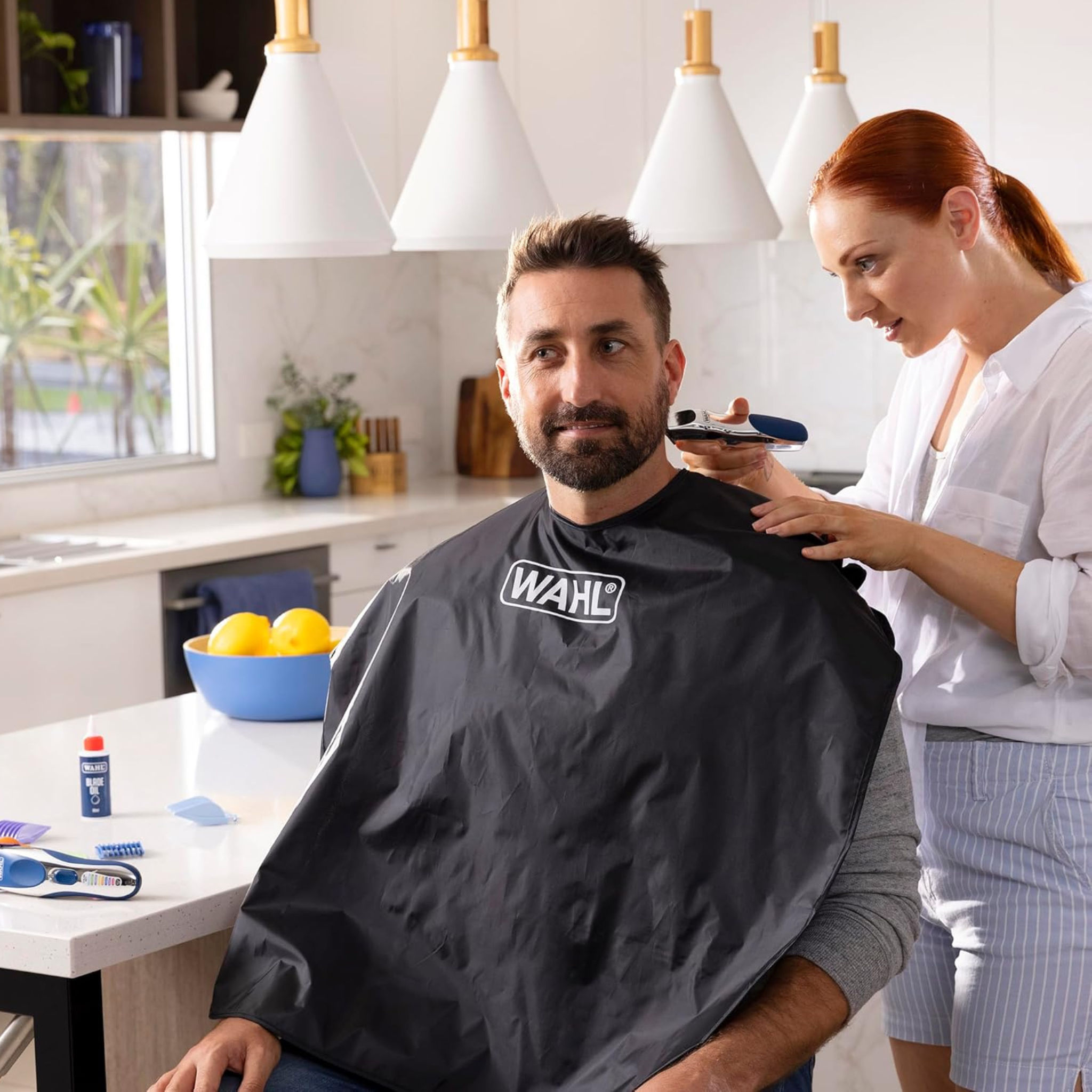 Wahl Color Pro Cordless Combo w Barber Knuckle Fade Brush