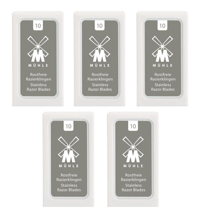 Muhle Stainless Steel Double Edge Blades (10)