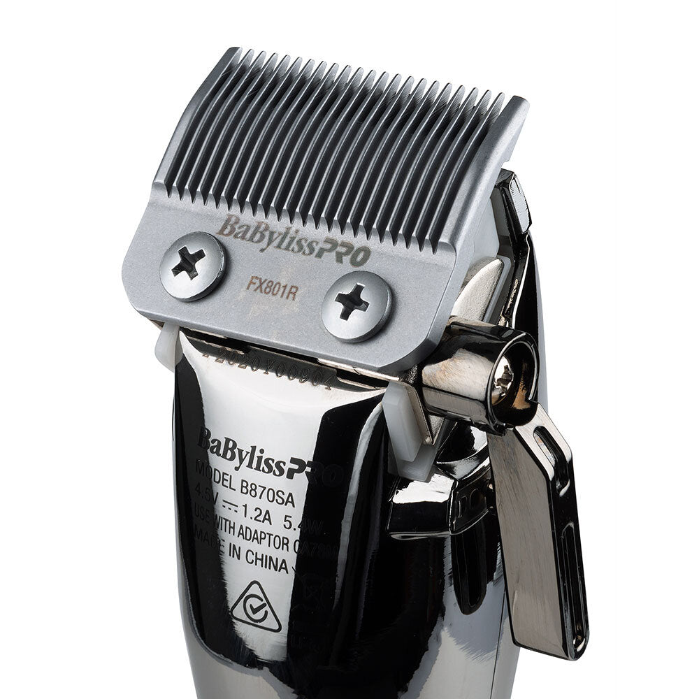 BaByliss PRO Silver FX Lithium Hair Clipper - B870SA