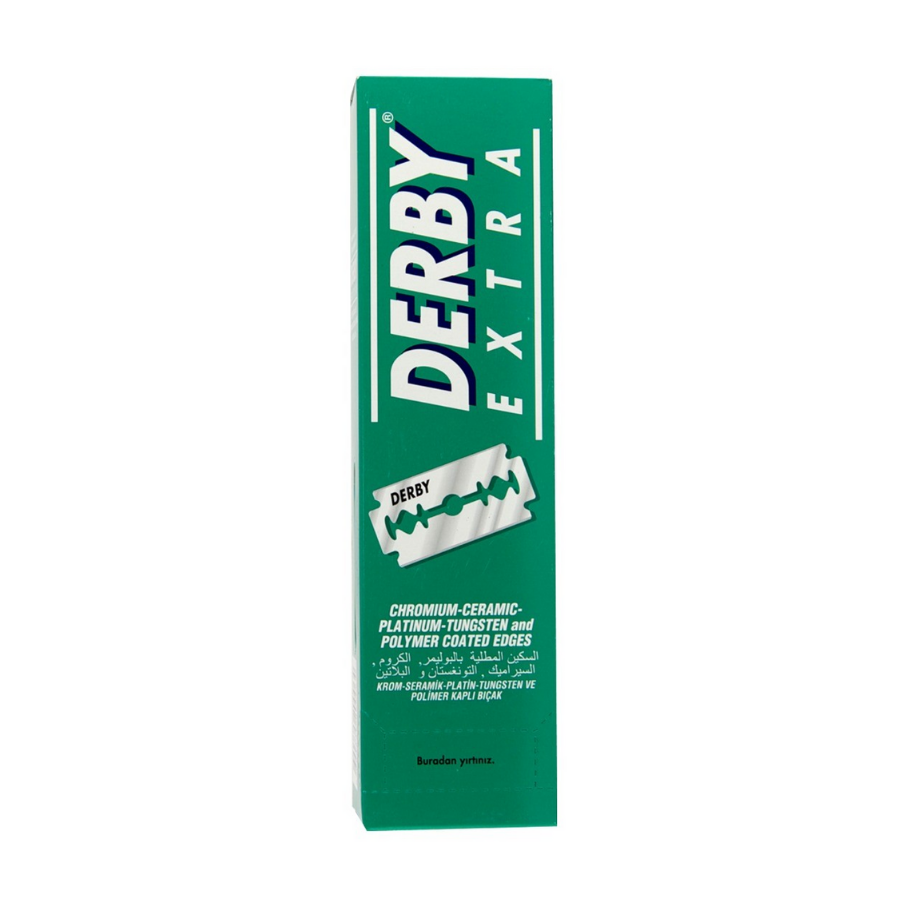 Derby Extra Double Edge Razor Blades - 100 Blades