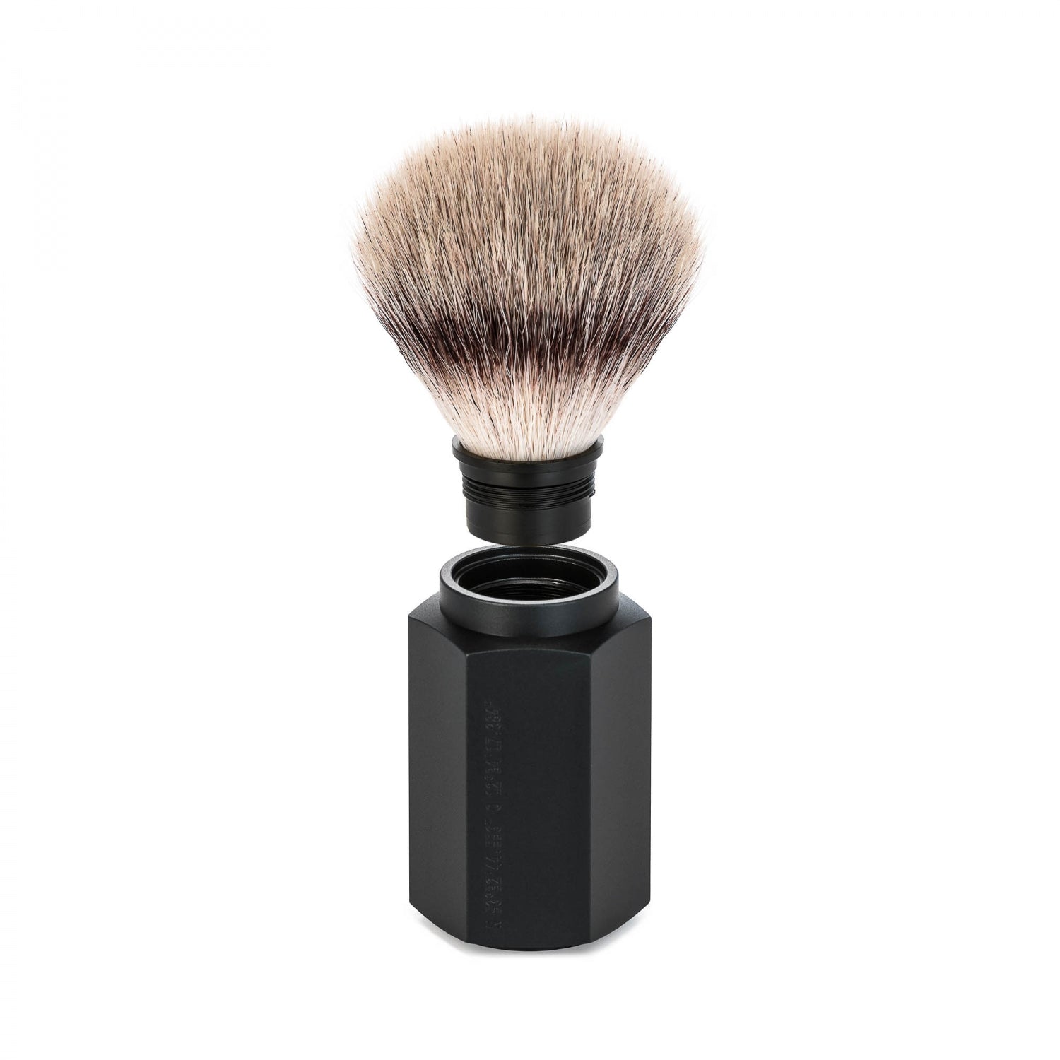 Muhle Hexagon Synthetic Silvertip Shaving Brush